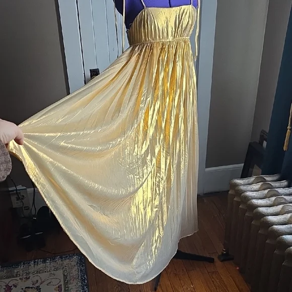 Vici Gold Maxi Dress - Picture 2 of 6
